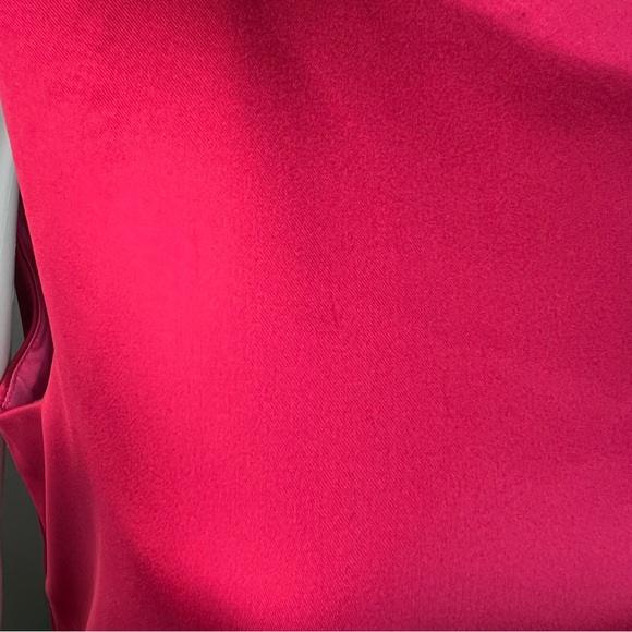 NWT House of Harlow 1960 Low Back Pink Satin Mini Dress 10 - Picture 7 of 11